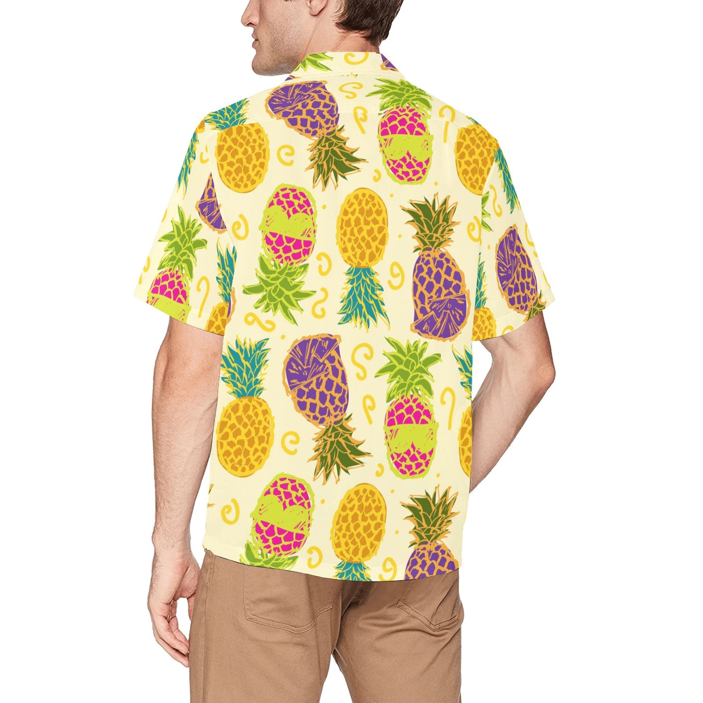 Men's Pineapple Hawaiian Shirt