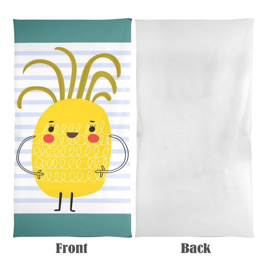 Crazy Pineapple Beach Towel